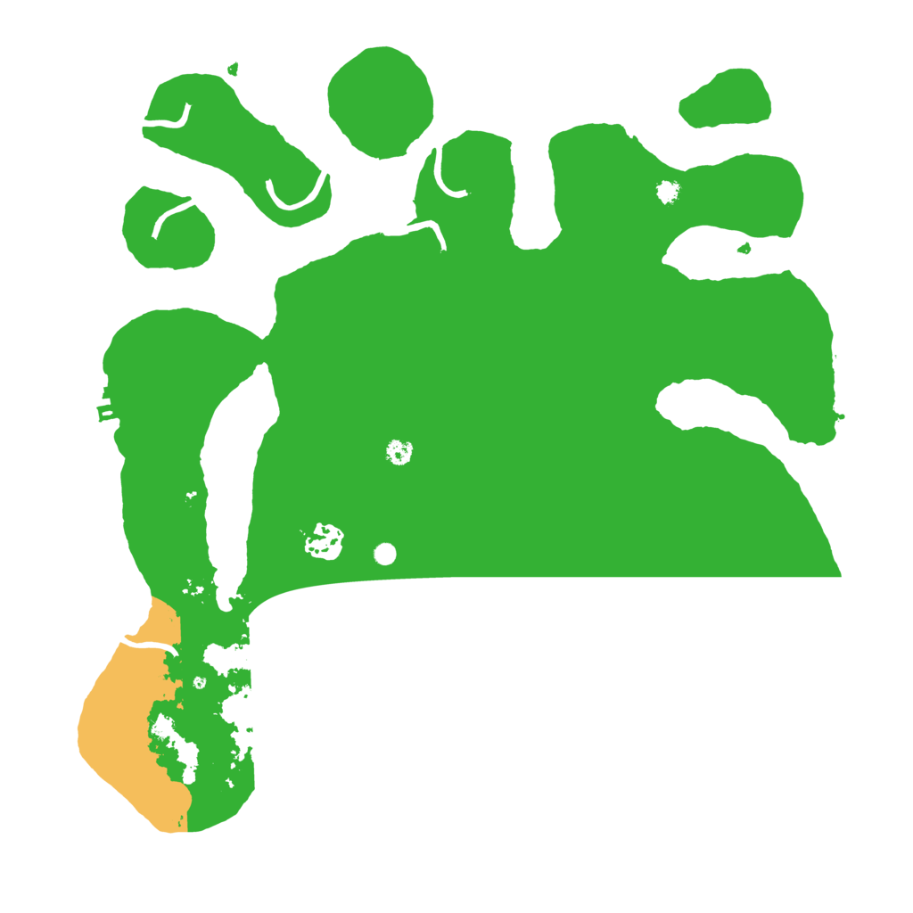 Biome Rust Map: Procedural Map, Size: 3600, Seed: 146720122