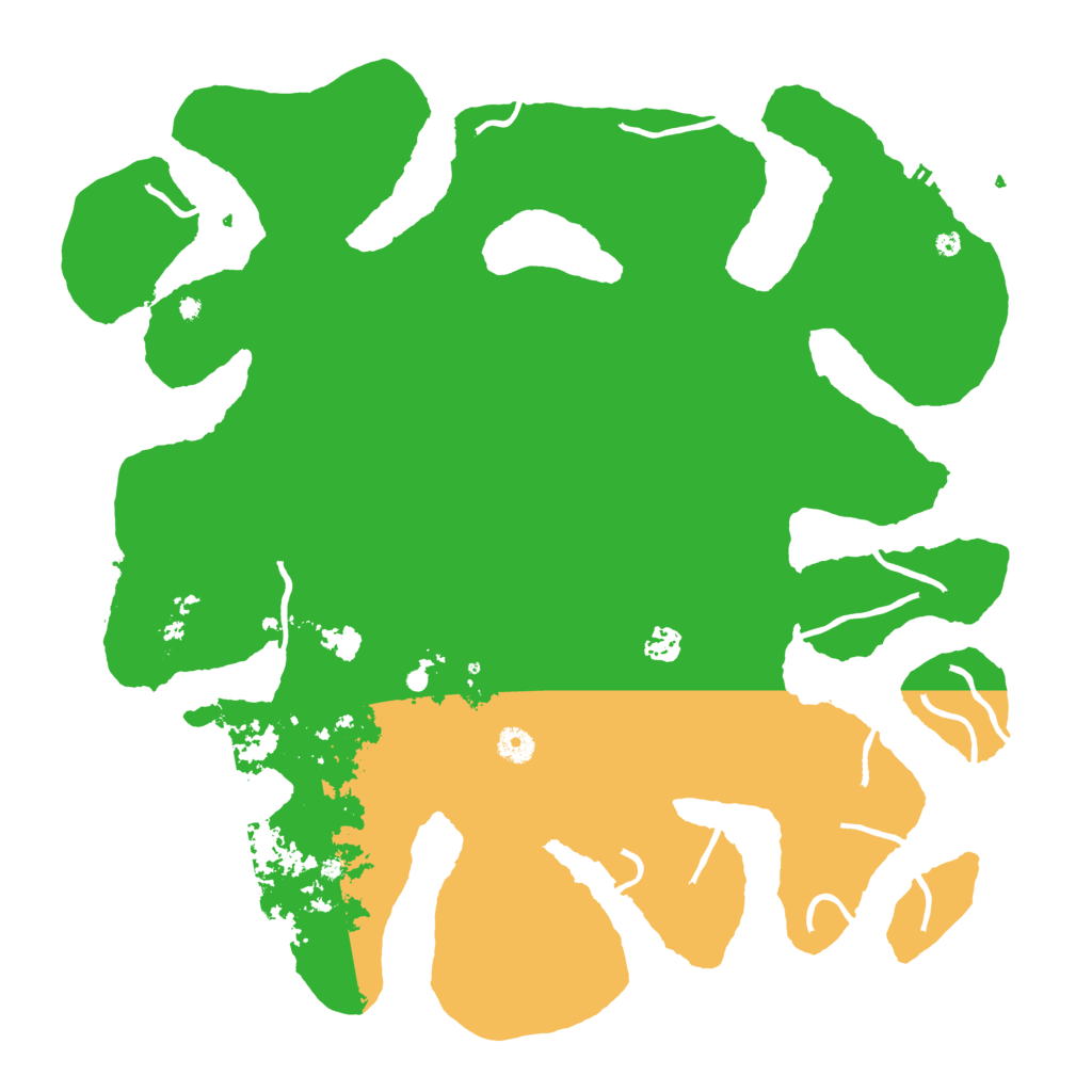 Biome Rust Map: Procedural Map, Size: 4500, Seed: 202057487