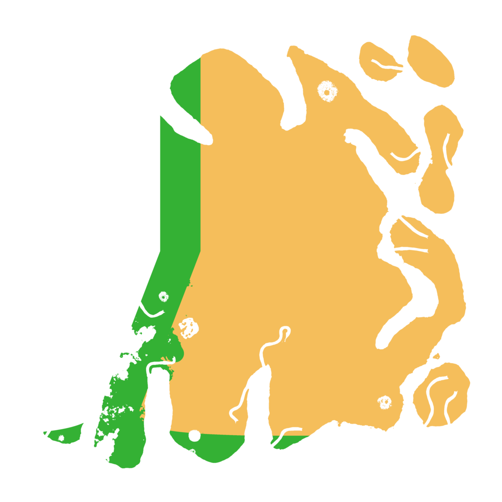 Biome Rust Map: Procedural Map, Size: 3800, Seed: 291995798