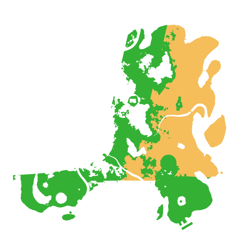 Biome Rust Map: Procedural Map, Size: 4000, Seed: 690047615