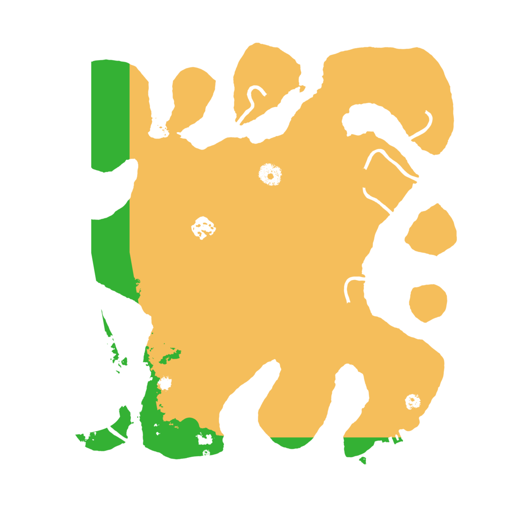 Biome Rust Map: Procedural Map, Size: 3400, Seed: 31112