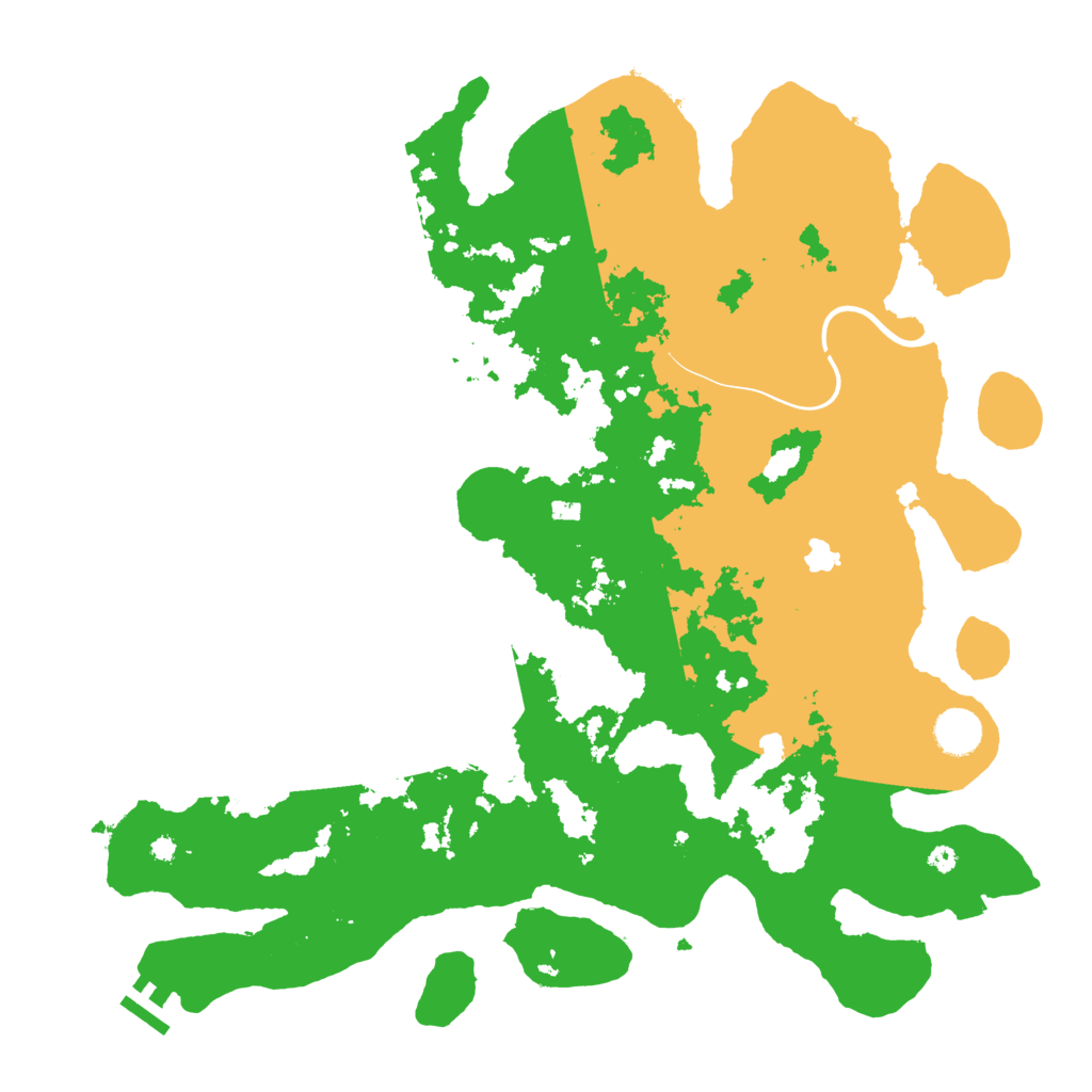 Biome Rust Map: Procedural Map, Size: 4050, Seed: 1622179349