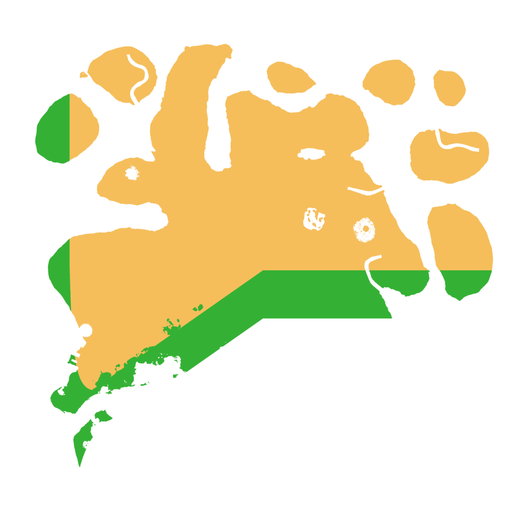 Biome Rust Map: Procedural Map, Size: 3500, Seed: 46621280