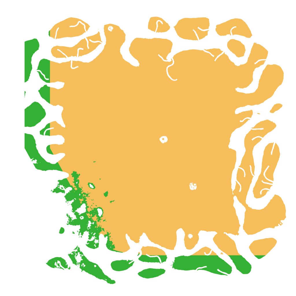 Biome Rust Map: Procedural Map, Size: 6000, Seed: 224142909