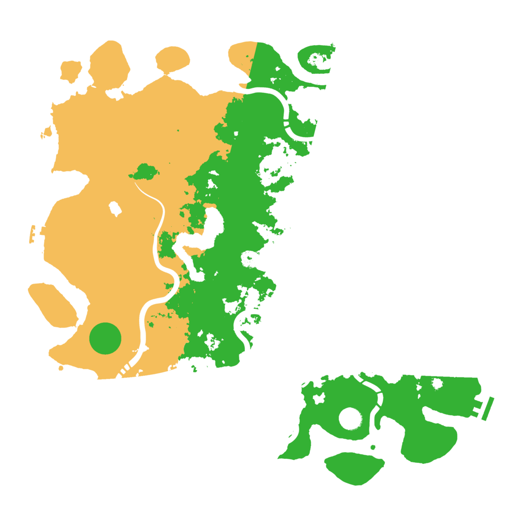 Biome Rust Map: Procedural Map, Size: 4250, Seed: 302
