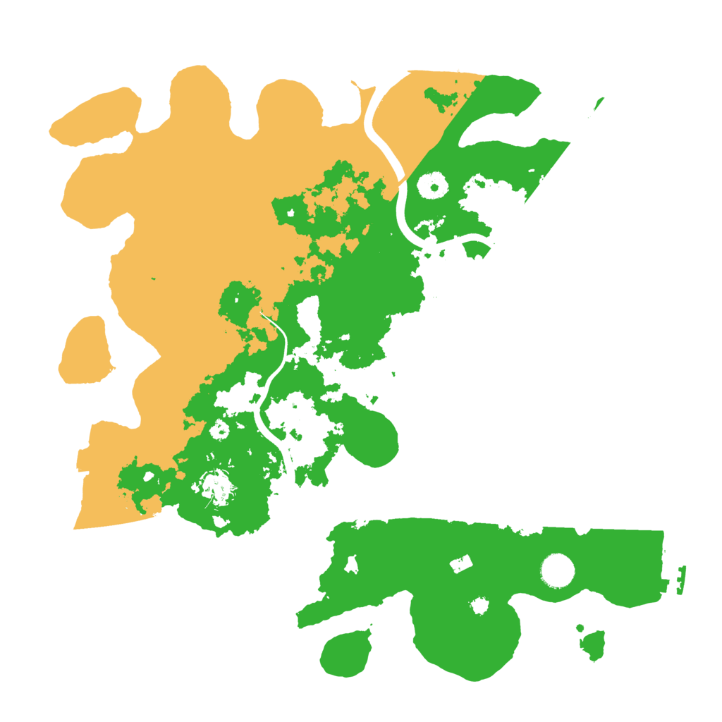 Biome Rust Map: Procedural Map, Size: 3750, Seed: 306907525