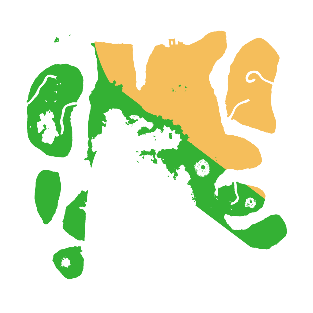 Biome Rust Map: Procedural Map, Size: 3000, Seed: 648968697