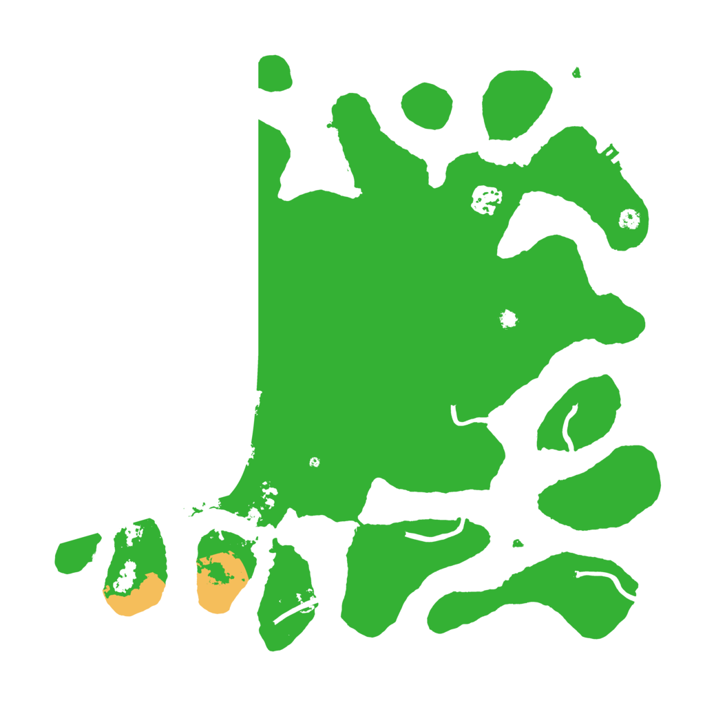 Biome Rust Map: Procedural Map, Size: 3500, Seed: 19034