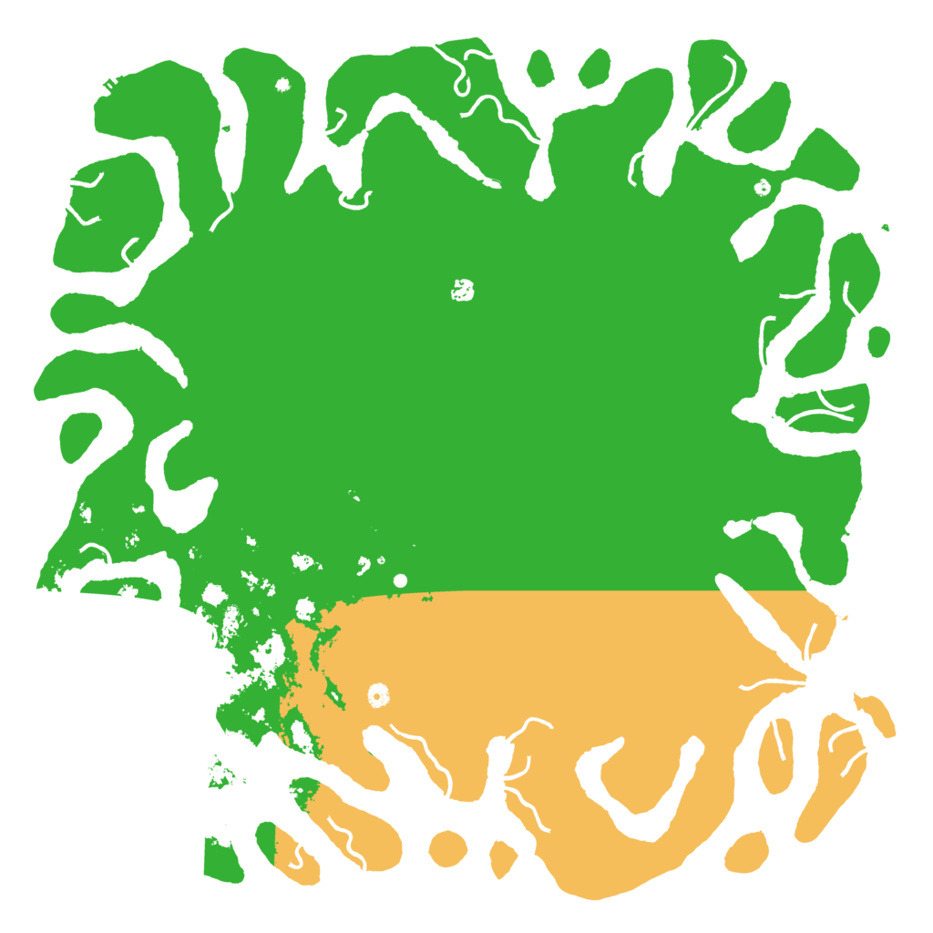 Biome Rust Map: Procedural Map, Size: 6000, Seed: 1427372909