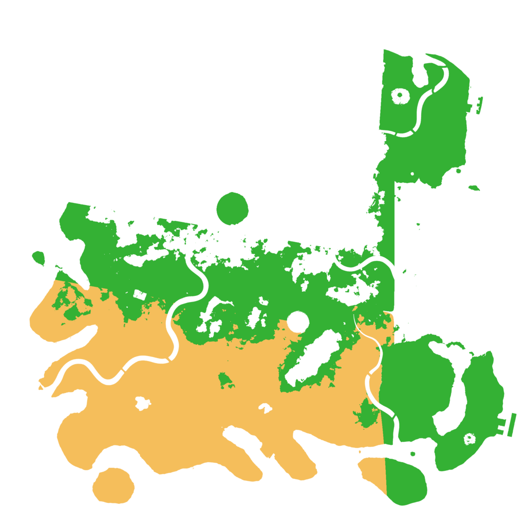 Biome Rust Map: Procedural Map, Size: 4500, Seed: 1963248261