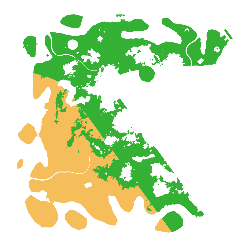 Biome Rust Map: Procedural Map, Size: 4200, Seed: 680