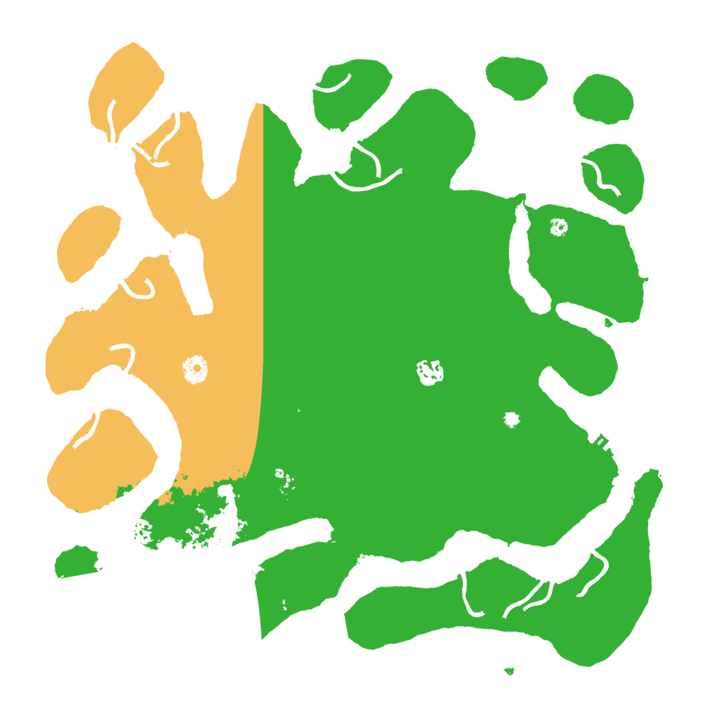 Biome Rust Map: Procedural Map, Size: 4000, Seed: 381995