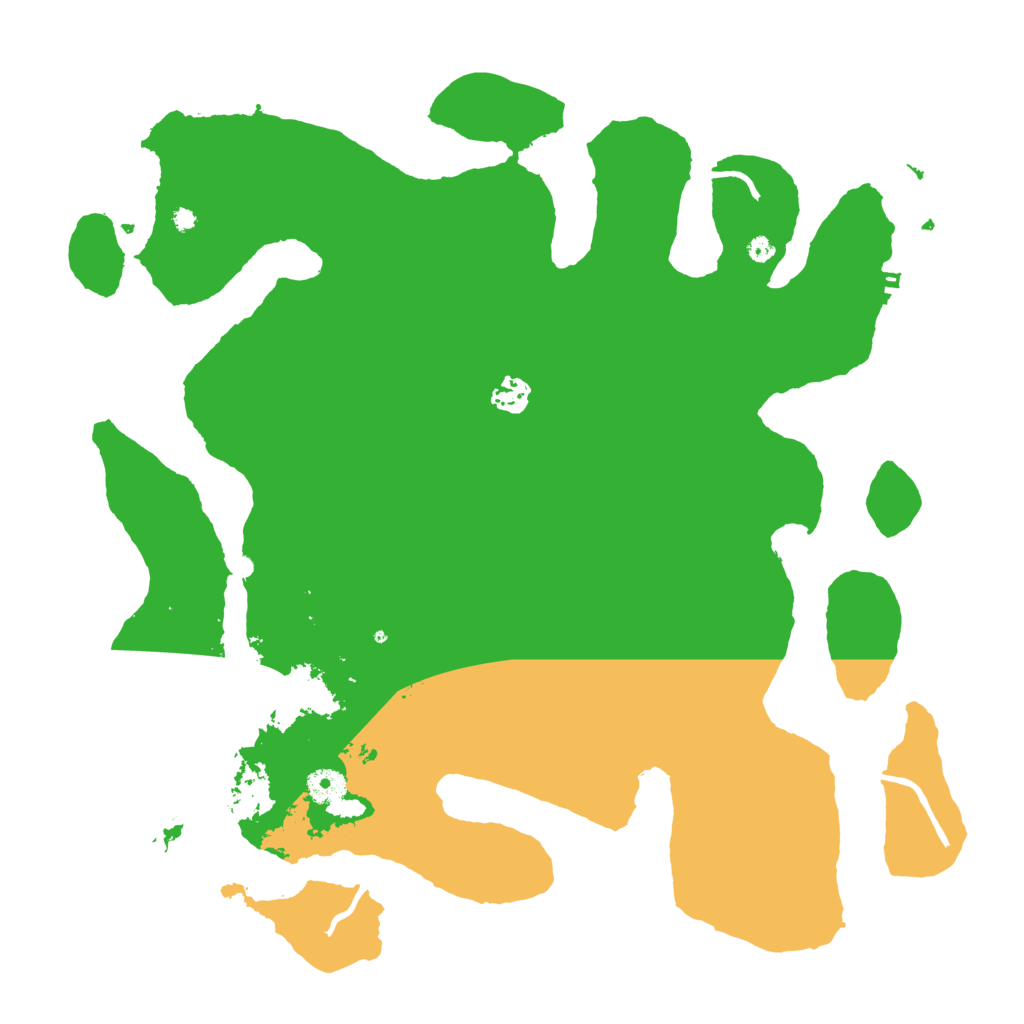 Biome Rust Map: Procedural Map, Size: 4100, Seed: 210067950
