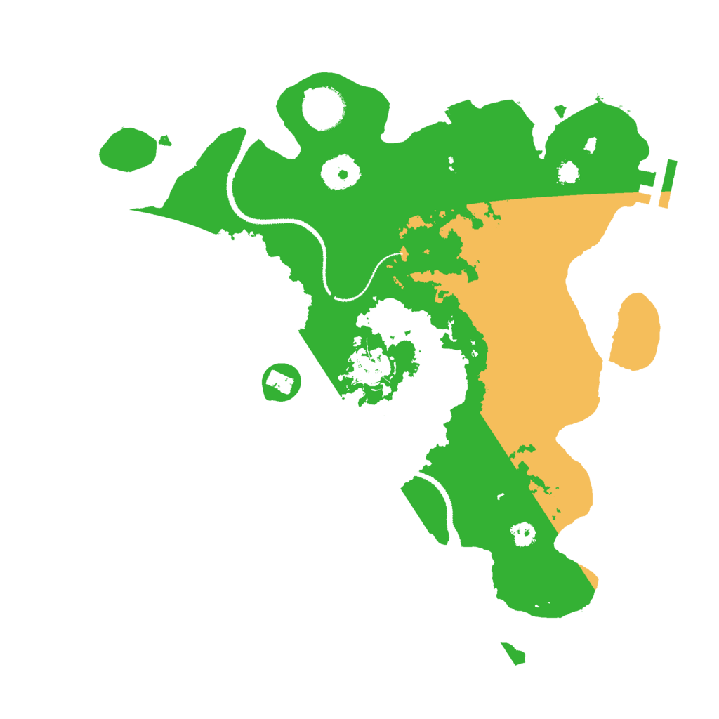 Biome Rust Map: Procedural Map, Size: 3000, Seed: 1933283553