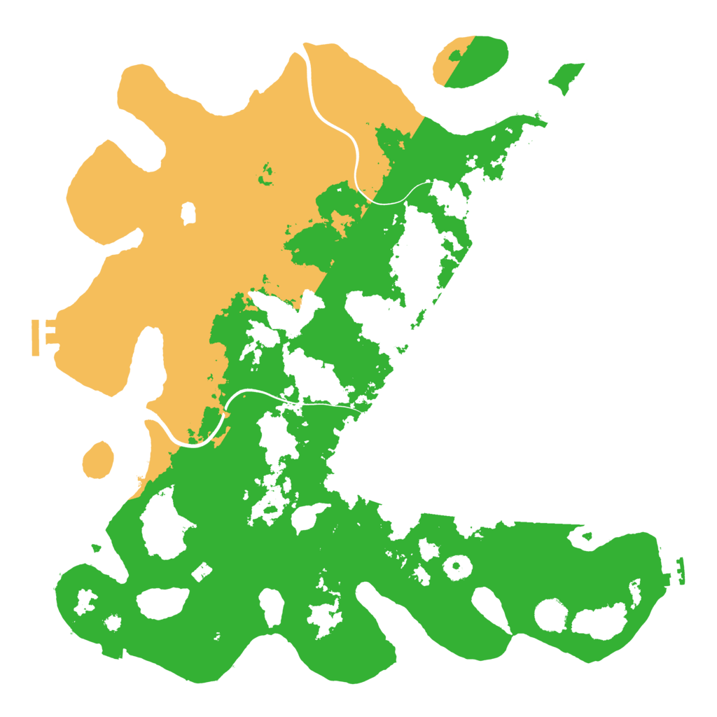Biome Rust Map: Procedural Map, Size: 4000, Seed: 2353421