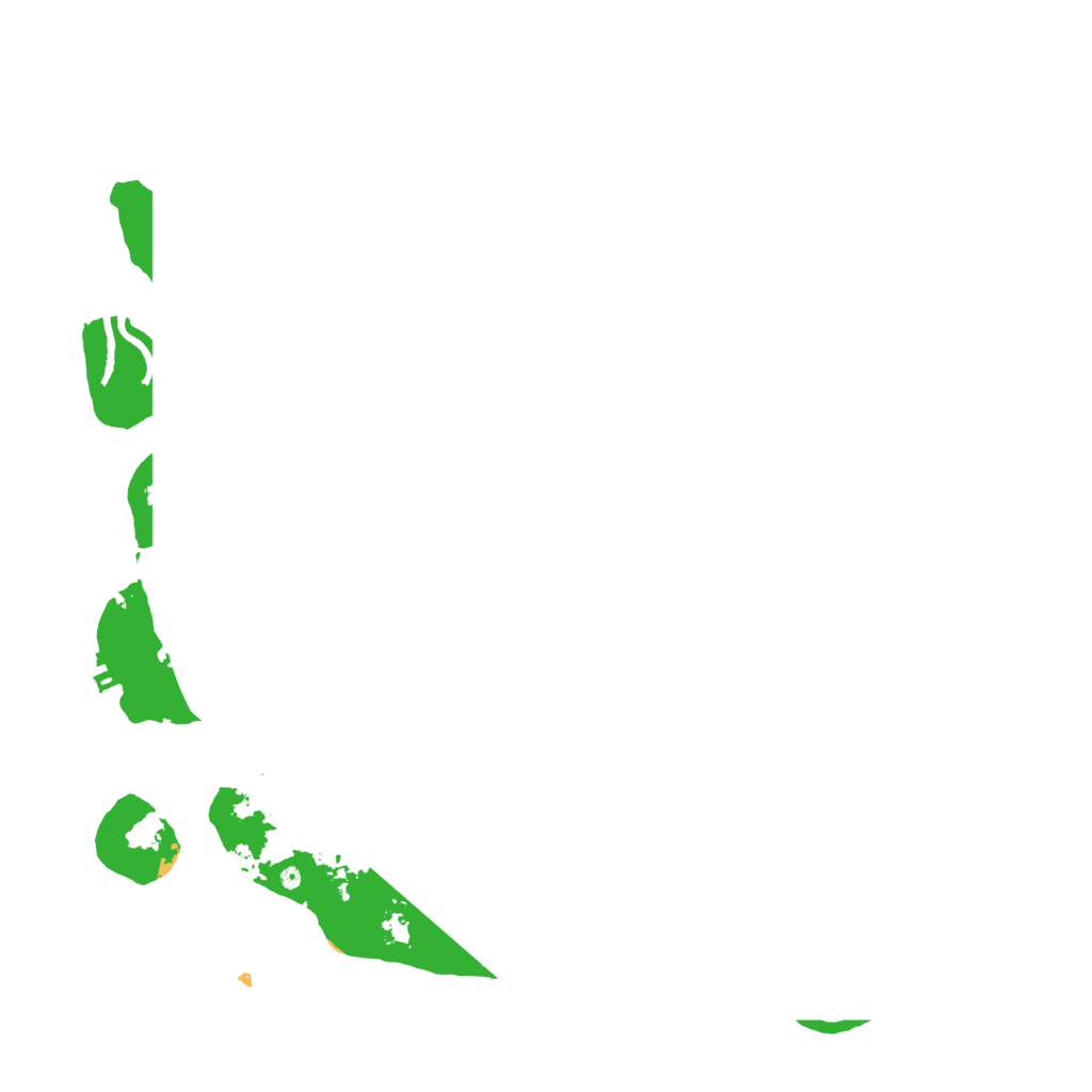 Biome Rust Map: Procedural Map, Size: 3800, Seed: 65421