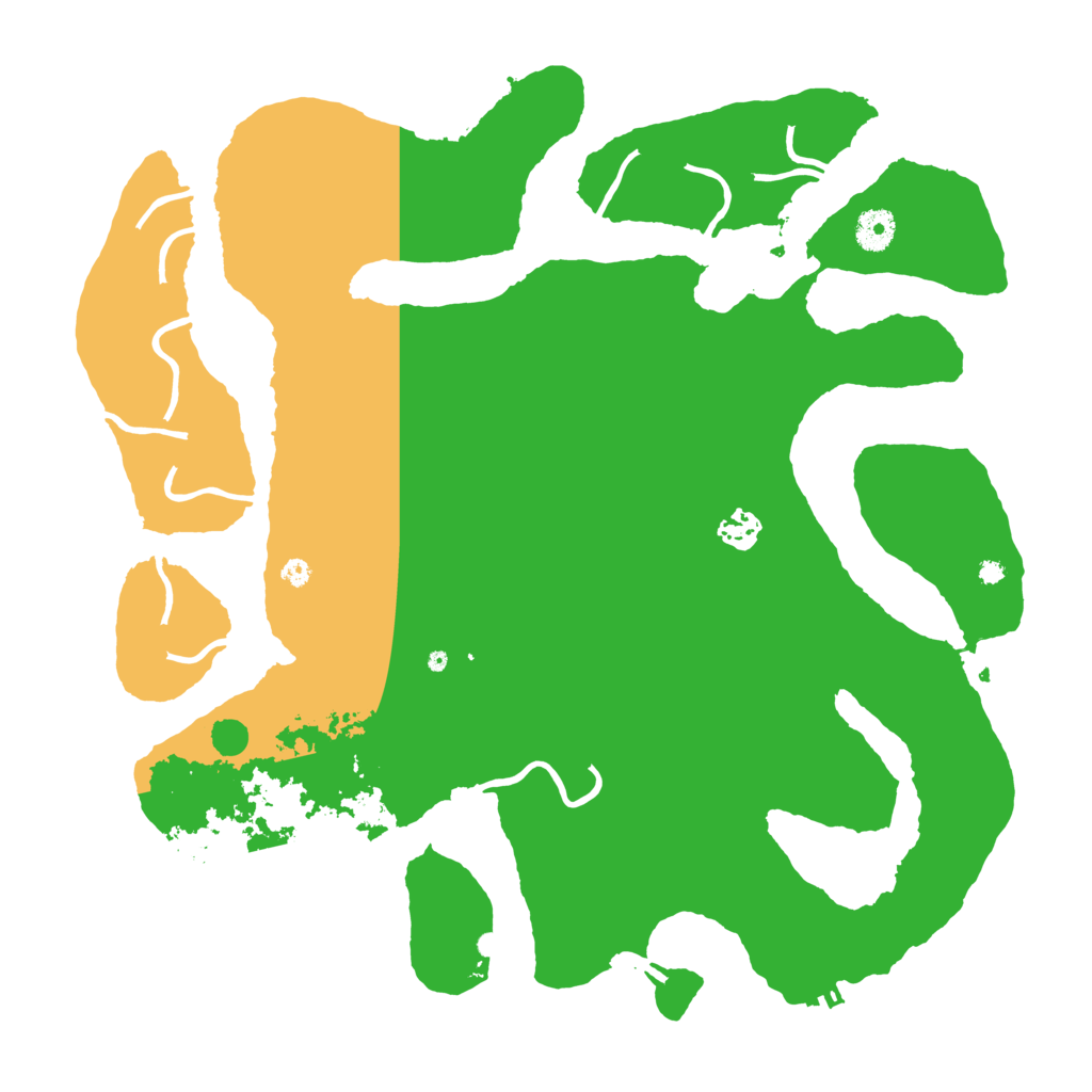 Biome Rust Map: Procedural Map, Size: 4000, Seed: 55588822