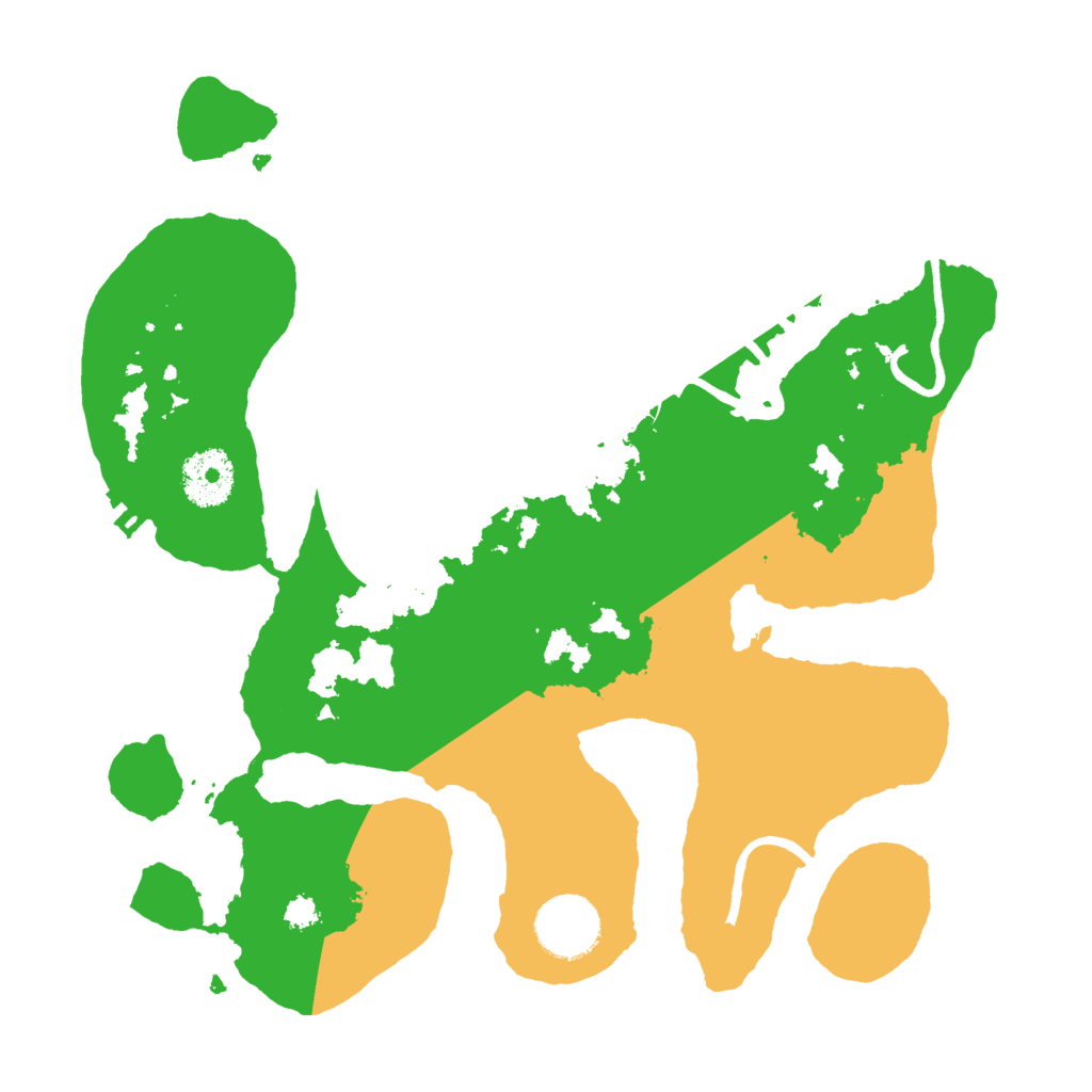 Biome Rust Map: Procedural Map, Size: 3000, Seed: 532854