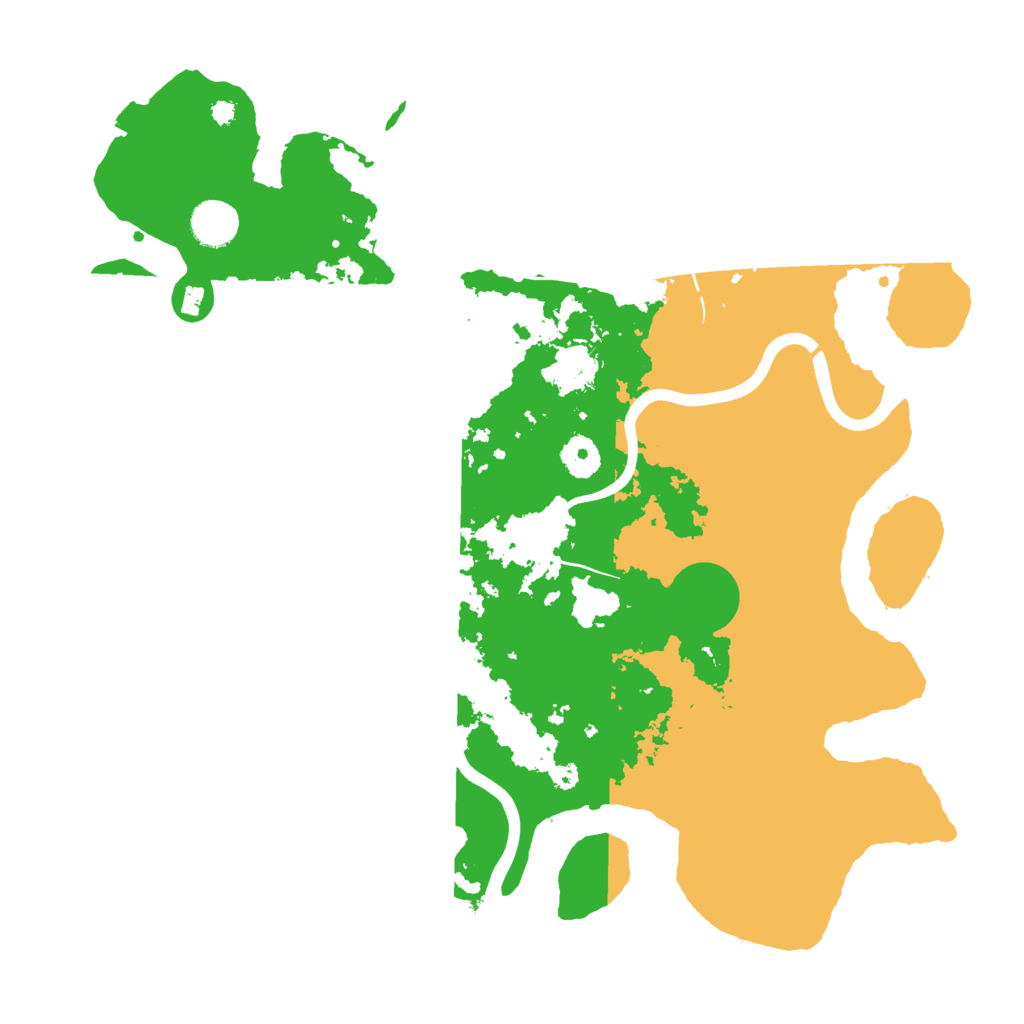 Biome Rust Map: Procedural Map, Size: 3850, Seed: 17998640