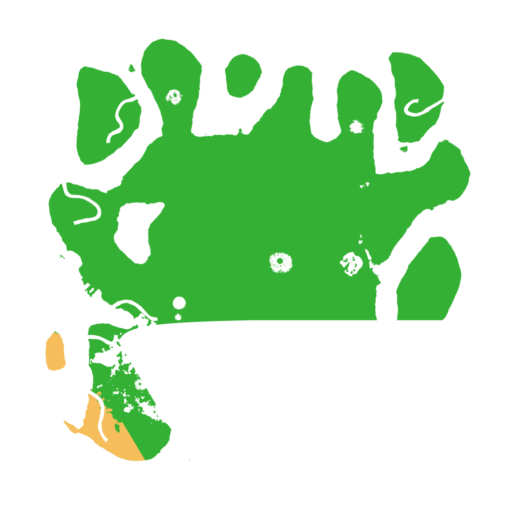 Biome Rust Map: Procedural Map, Size: 3500, Seed: 1896117824