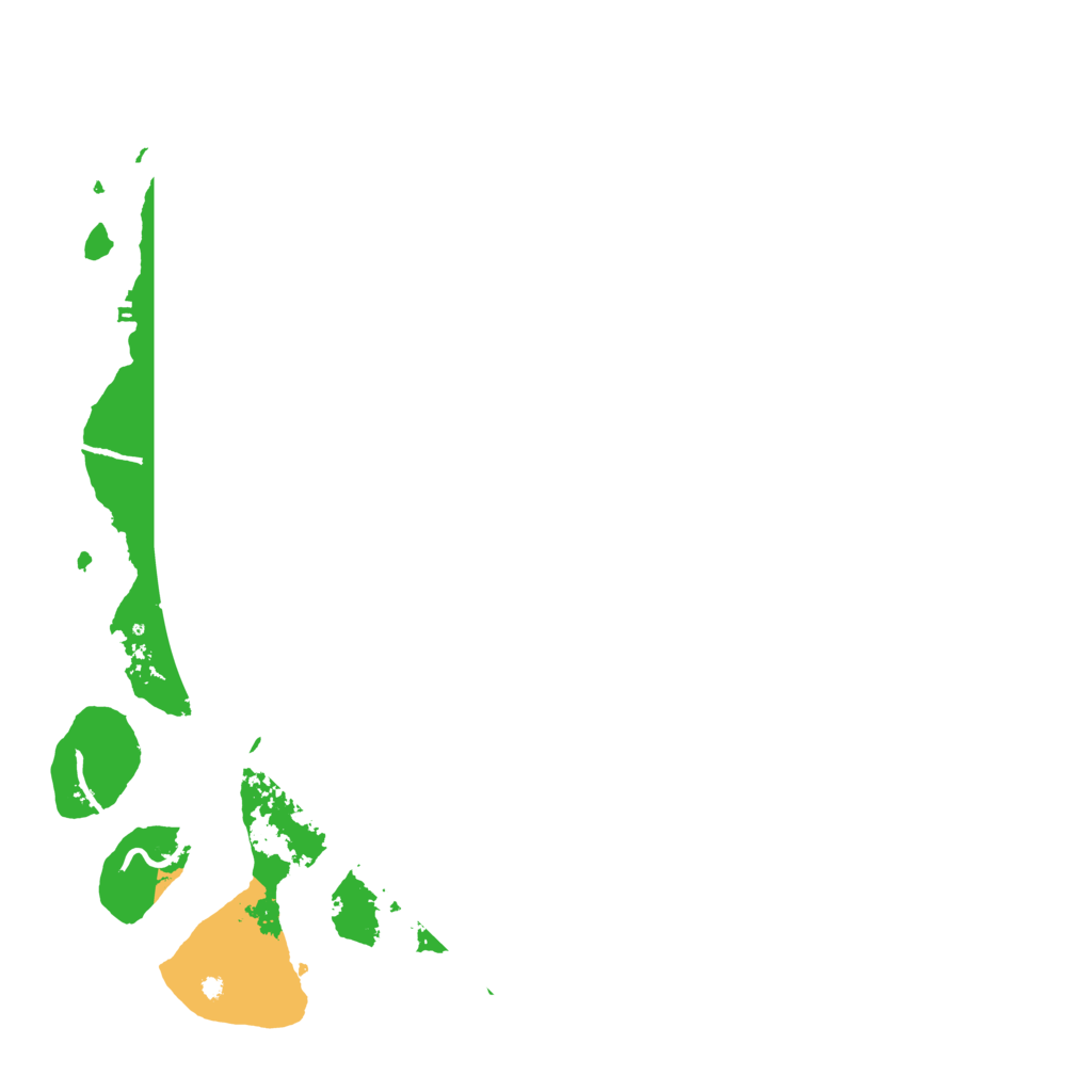 Biome Rust Map: Procedural Map, Size: 4500, Seed: 766352233