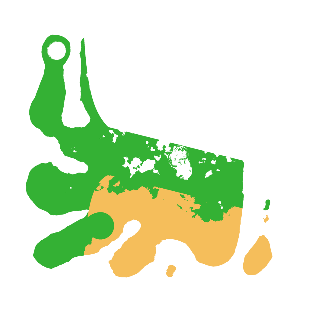 Biome Rust Map: Barren, Size: 3000, Seed: 1812