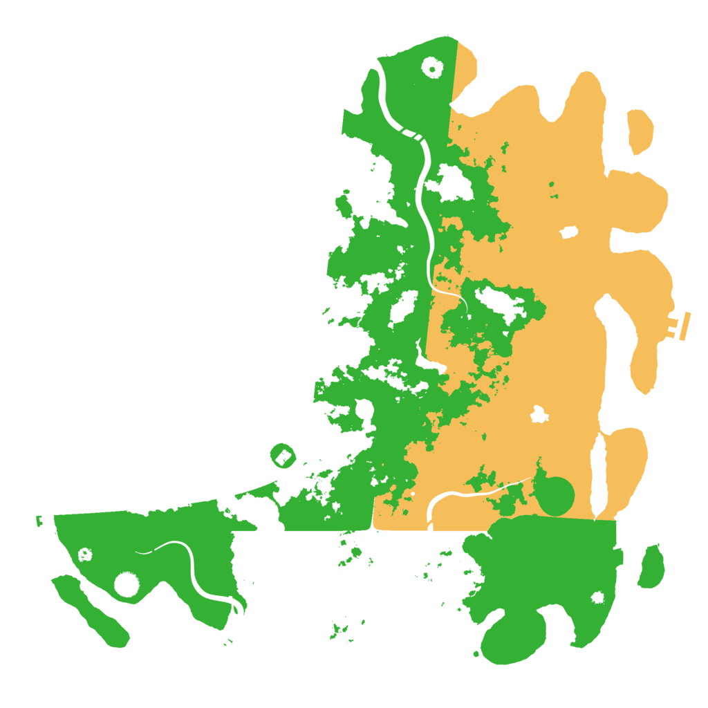Biome Rust Map: Procedural Map, Size: 5000, Seed: 563