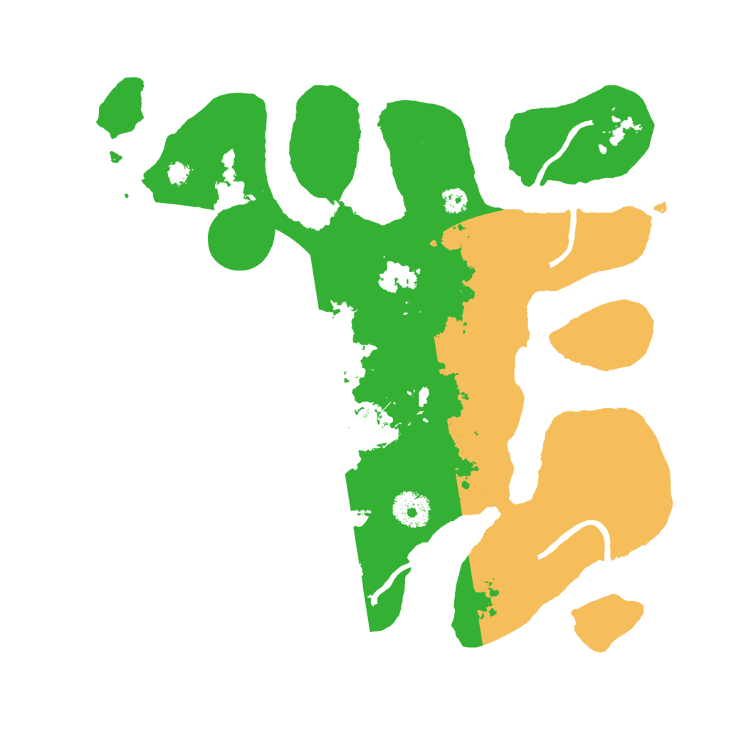 Biome Rust Map: Procedural Map, Size: 3000, Seed: 150219