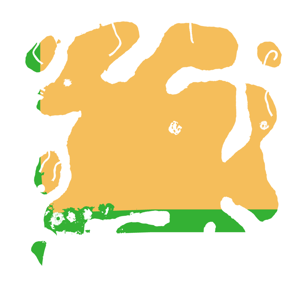 Biome Rust Map: Procedural Map, Size: 3500, Seed: 1226085071