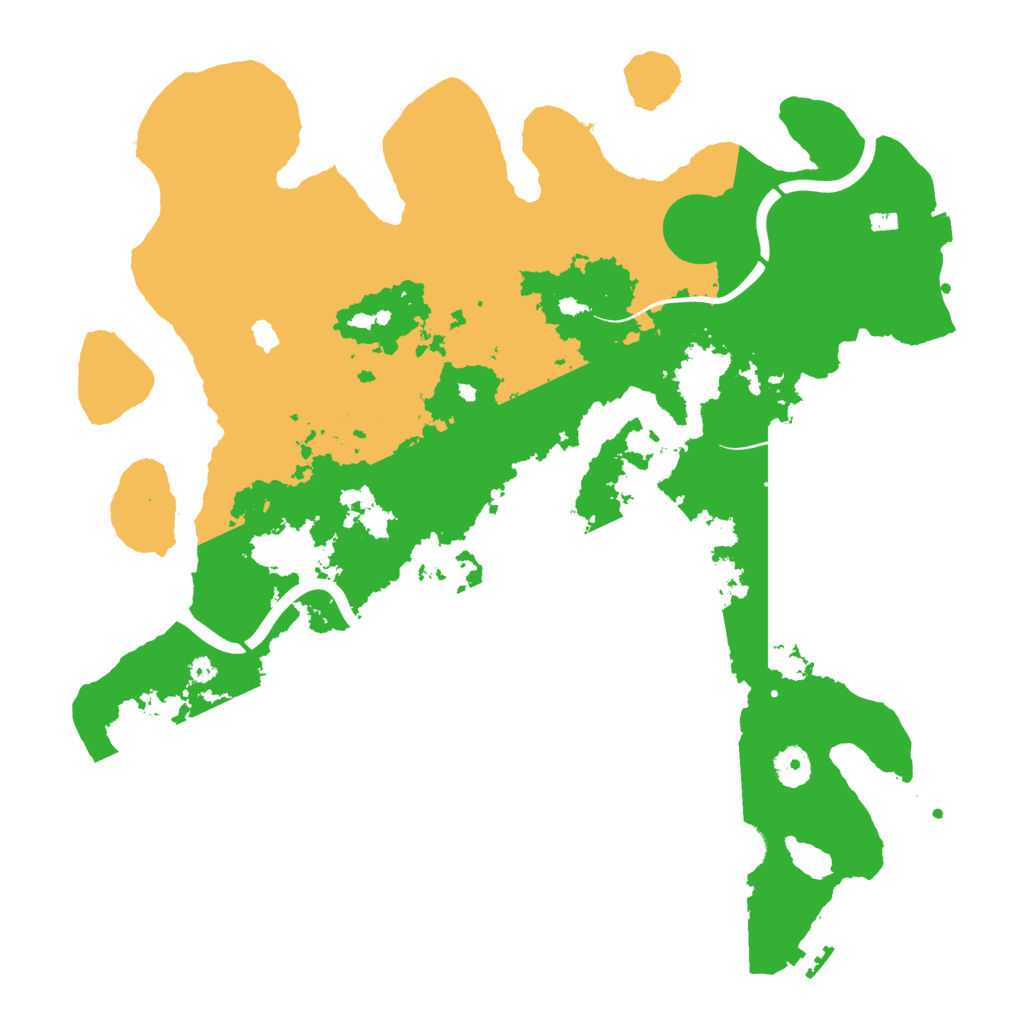 Biome Rust Map: Procedural Map, Size: 4000, Seed: 61186313