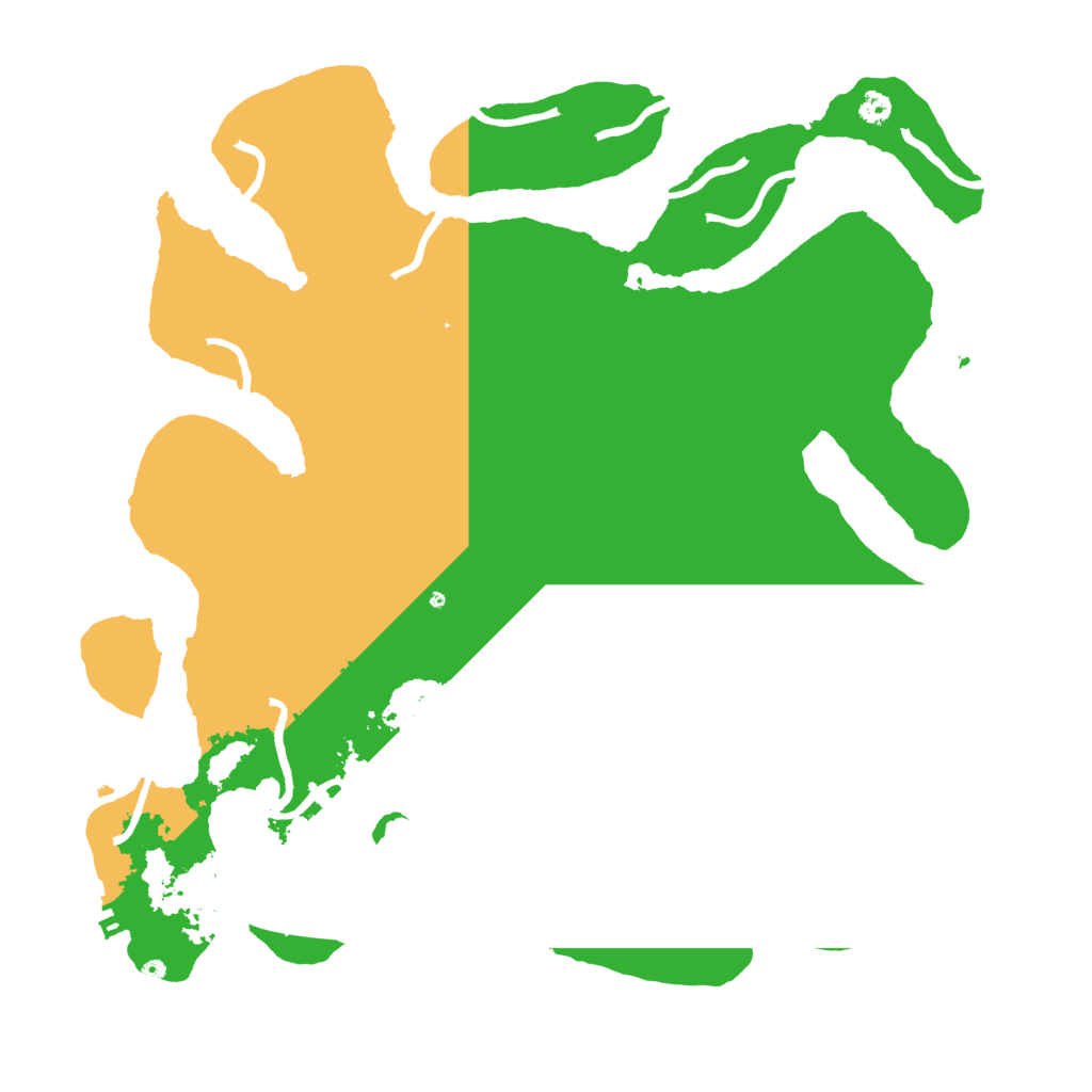 Biome Rust Map: Procedural Map, Size: 3500, Seed: 54661264