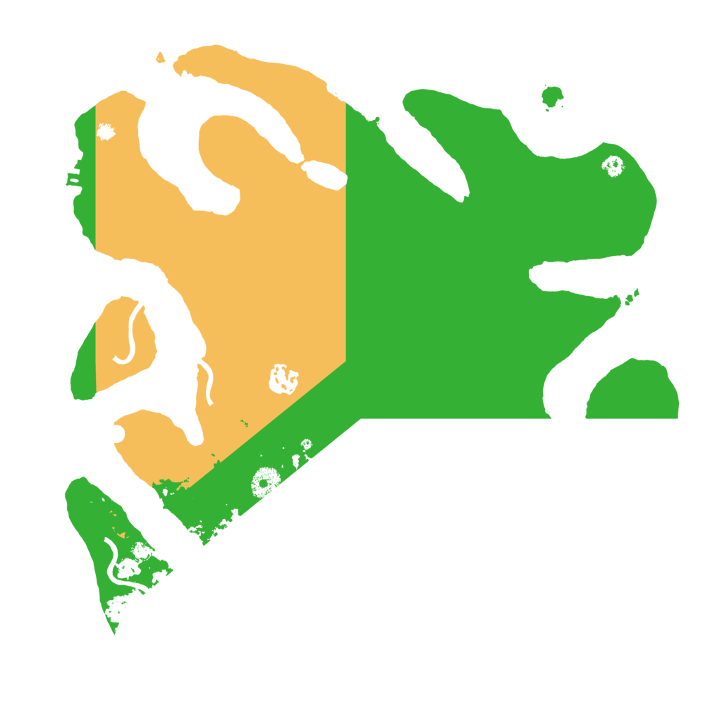 Biome Rust Map: Procedural Map, Size: 3550, Seed: 94563