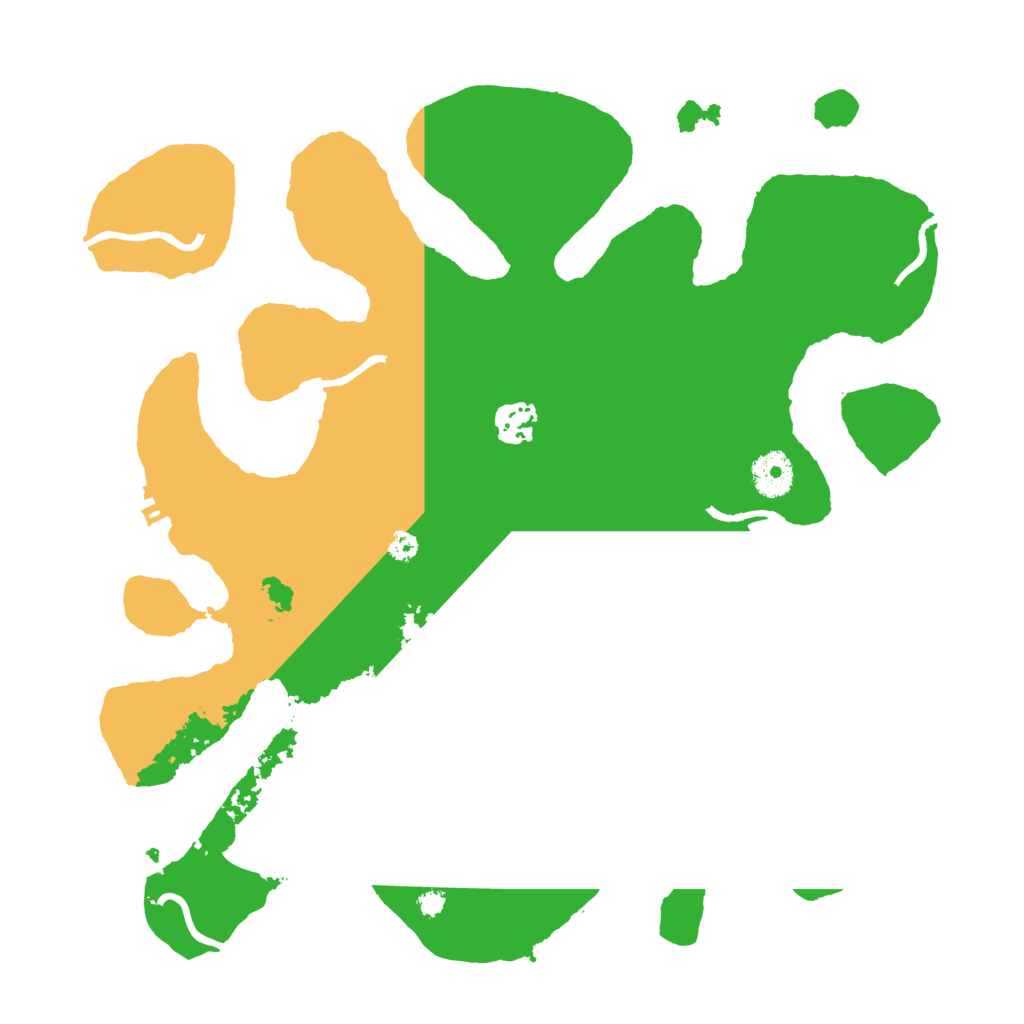 Biome Rust Map: Procedural Map, Size: 3550, Seed: 408485