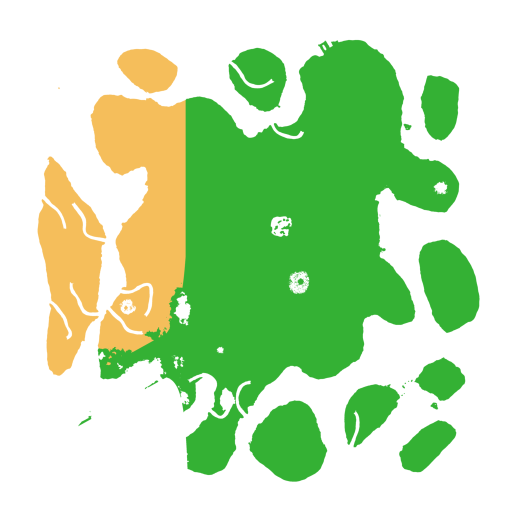 Biome Rust Map: Procedural Map, Size: 3550, Seed: 538006