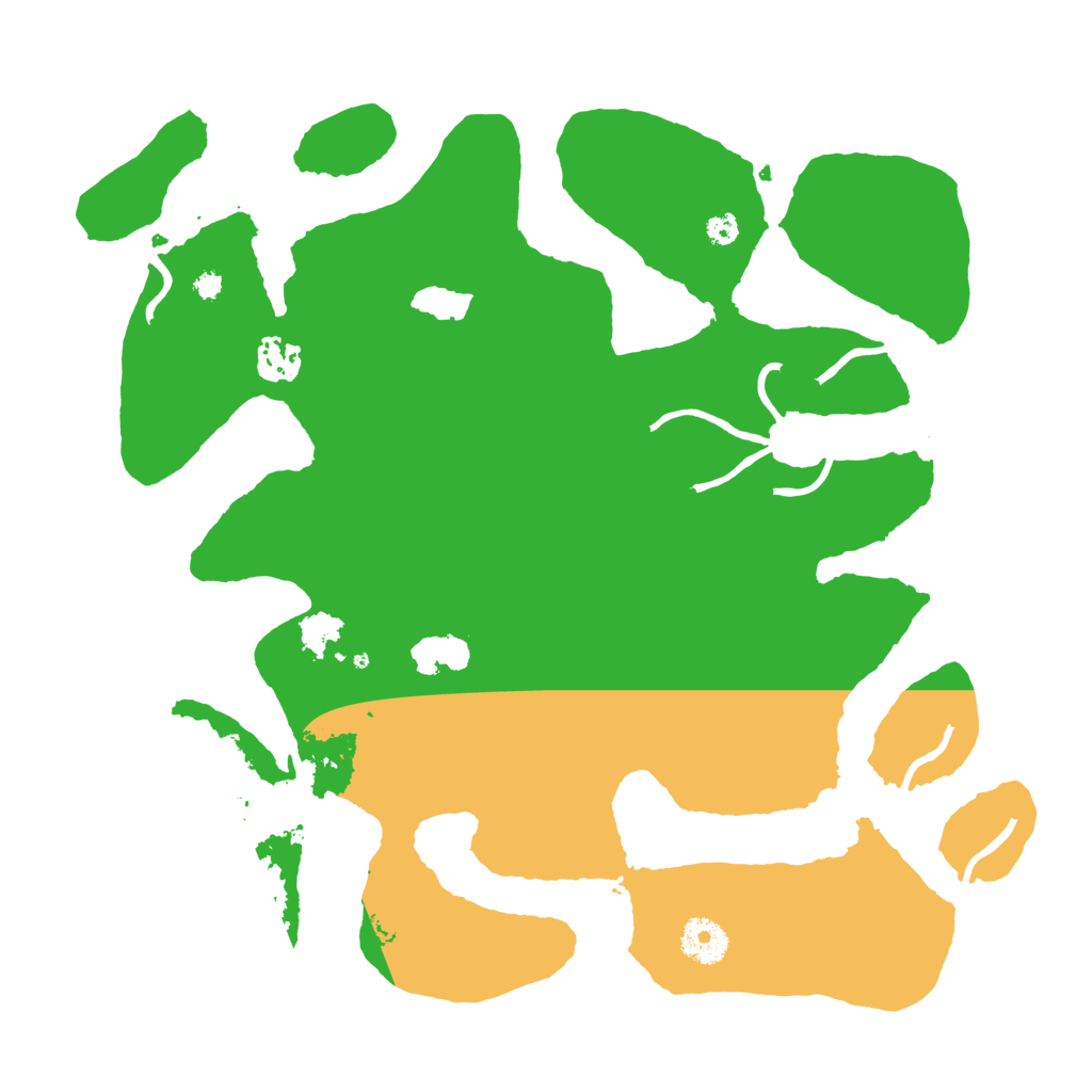 Biome Rust Map: Procedural Map, Size: 3550, Seed: 108729