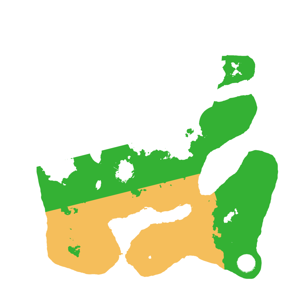 Biome Rust Map: Barren, Size: 3000, Seed: 1234567897