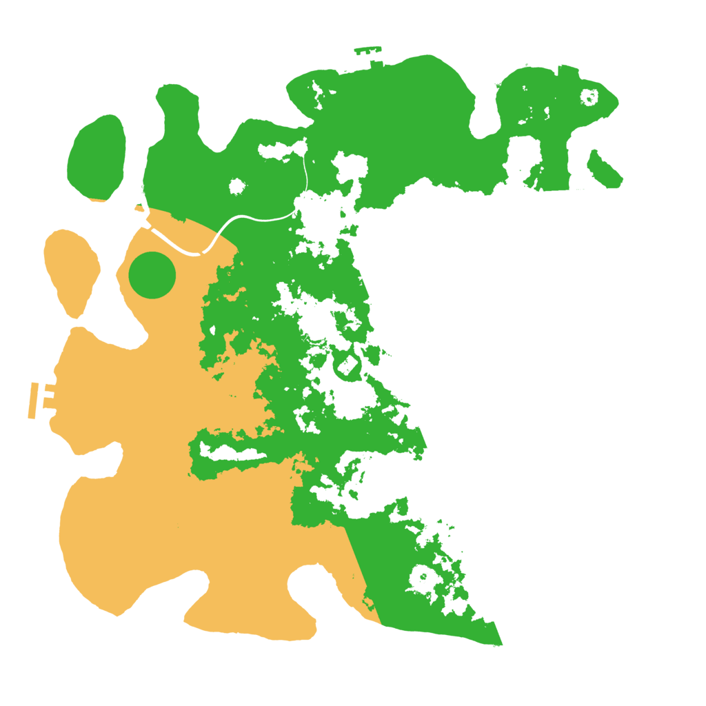 Biome Rust Map: Procedural Map, Size: 3950, Seed: 193979834