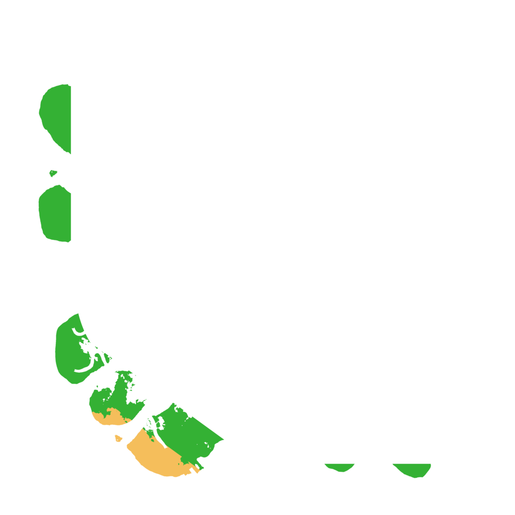 Biome Rust Map: Procedural Map, Size: 3550, Seed: 582556