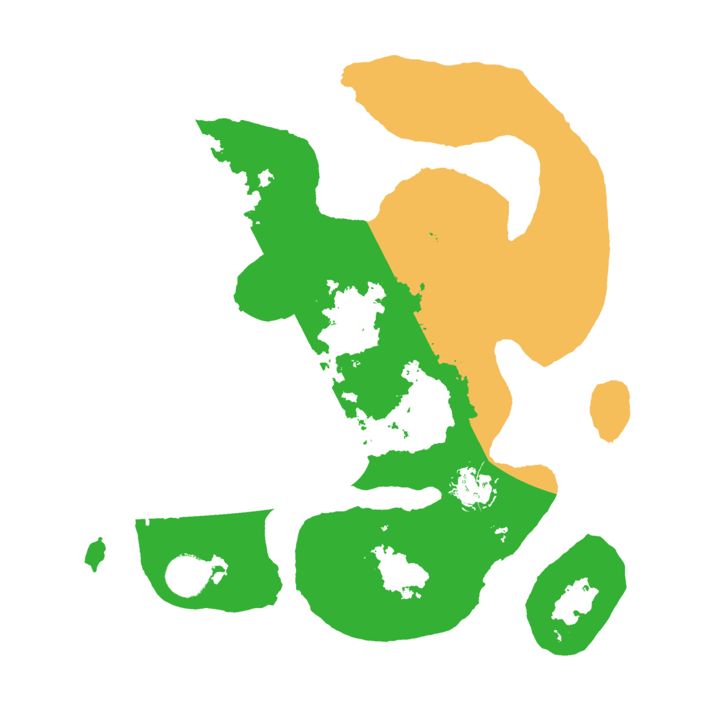 Biome Rust Map: Barren, Size: 3000, Seed: 875313