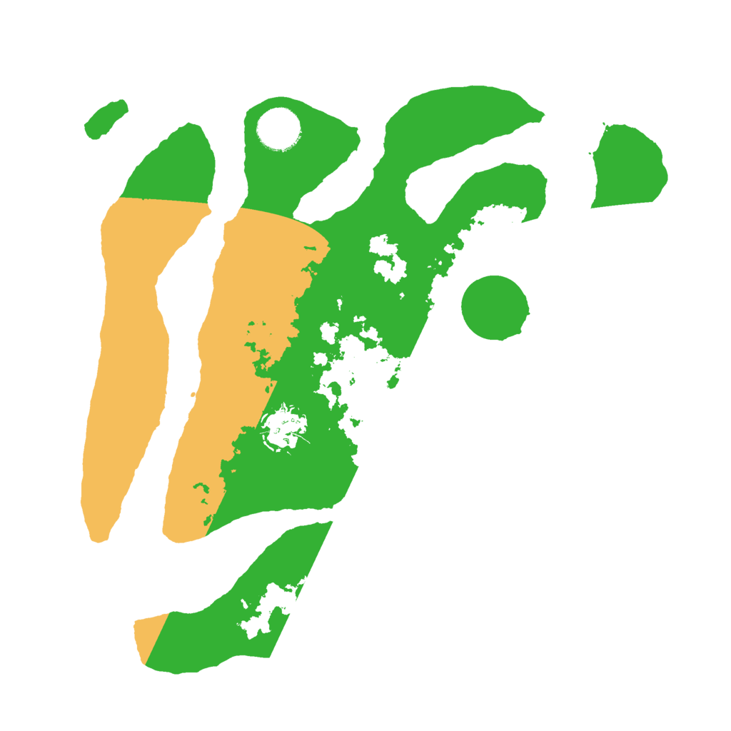 Biome Rust Map: Barren, Size: 3000, Seed: 486424