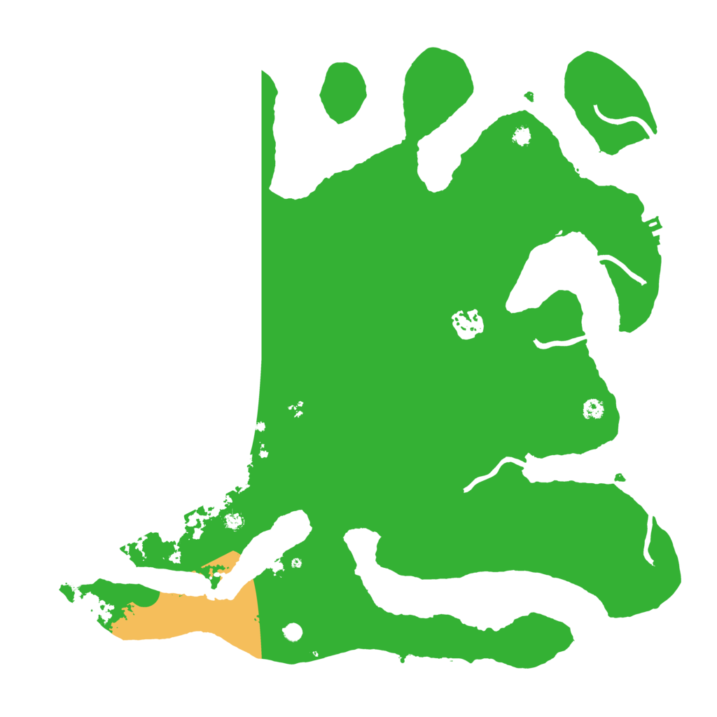 Biome Rust Map: Procedural Map, Size: 3500, Seed: 1686234145