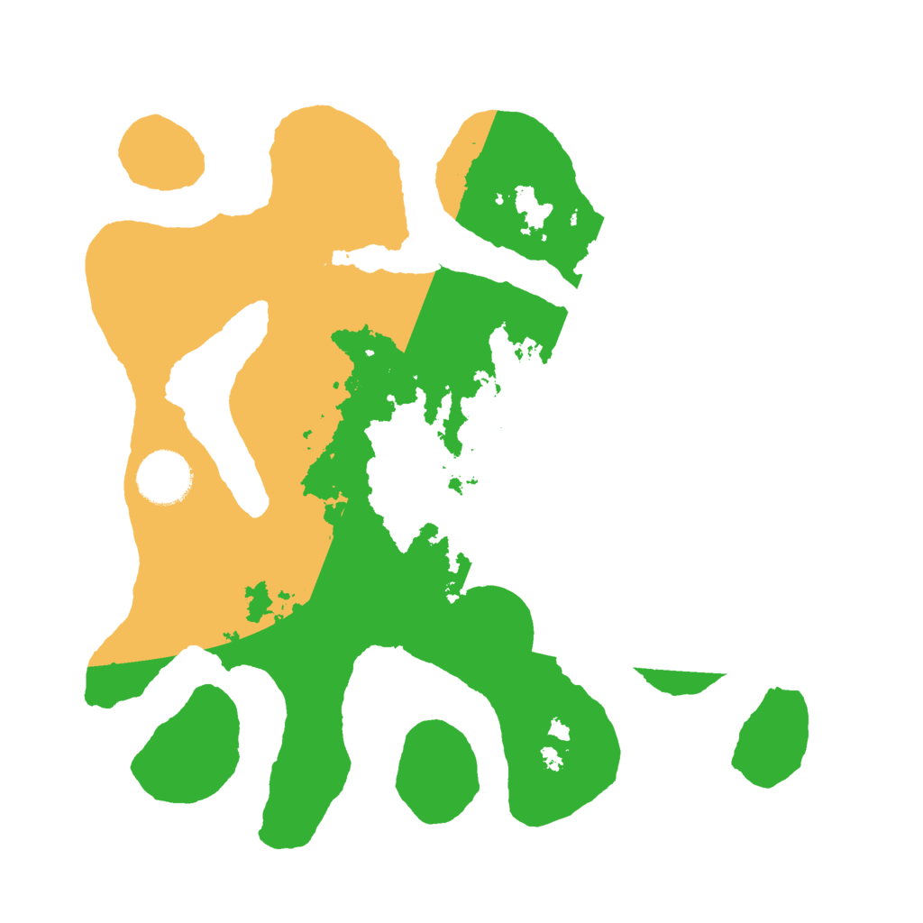 Biome Rust Map: Barren, Size: 3000, Seed: 925963