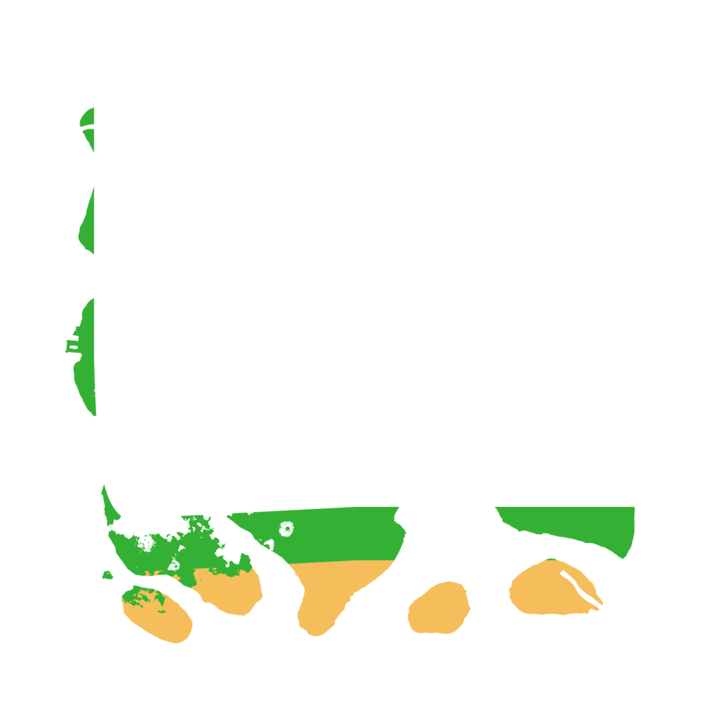 Biome Rust Map: Procedural Map, Size: 3500, Seed: 330041084