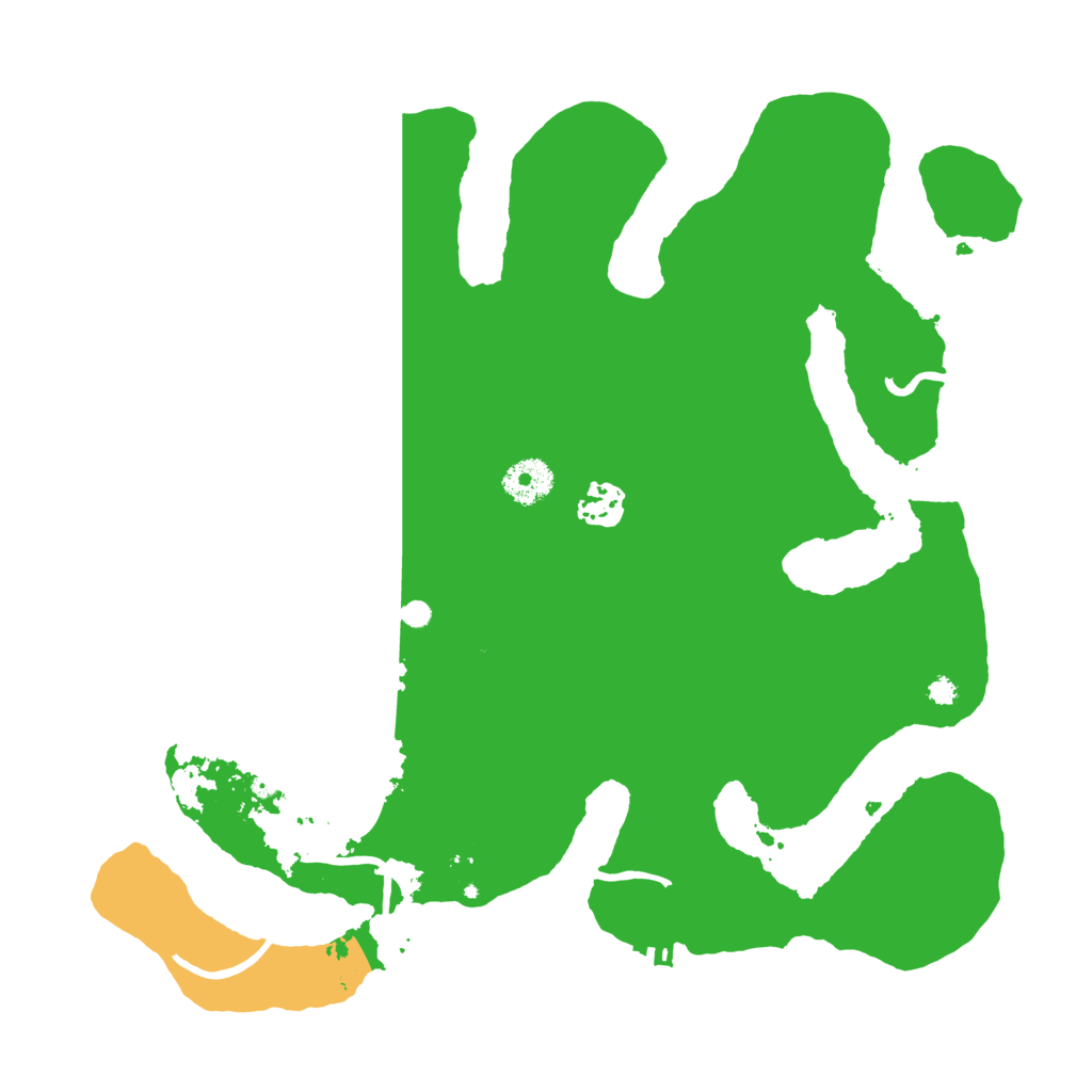 Biome Rust Map: Procedural Map, Size: 3500, Seed: 1513243837