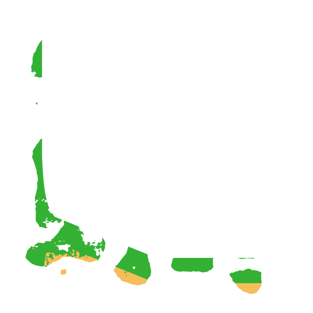 Biome Rust Map: Barren, Size: 3500, Seed: 1360697843