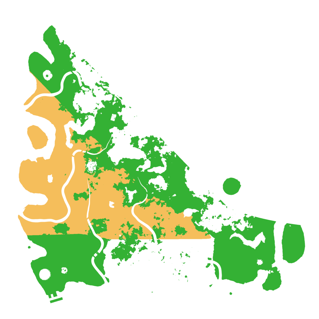 Biome Rust Map: Procedural Map, Size: 5000, Seed: 77000