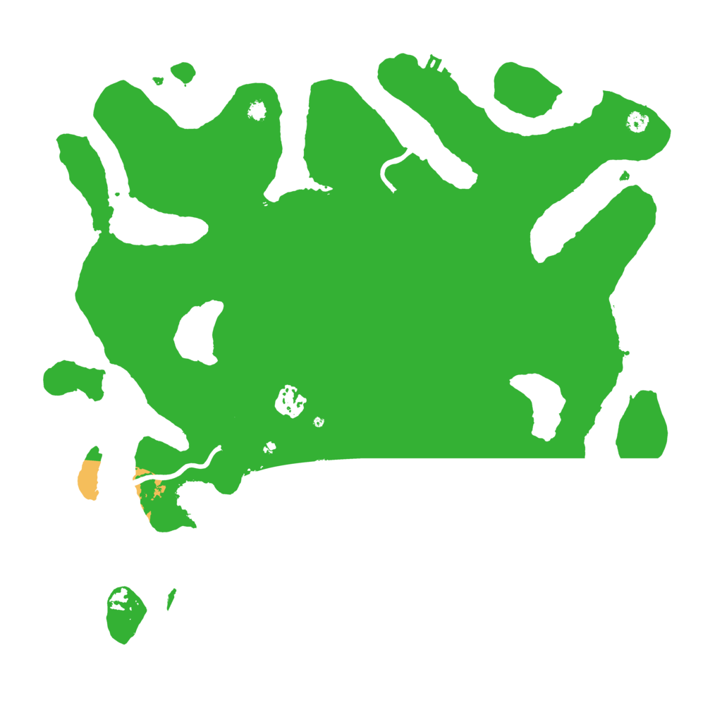 Biome Rust Map: Procedural Map, Size: 3550, Seed: 117540