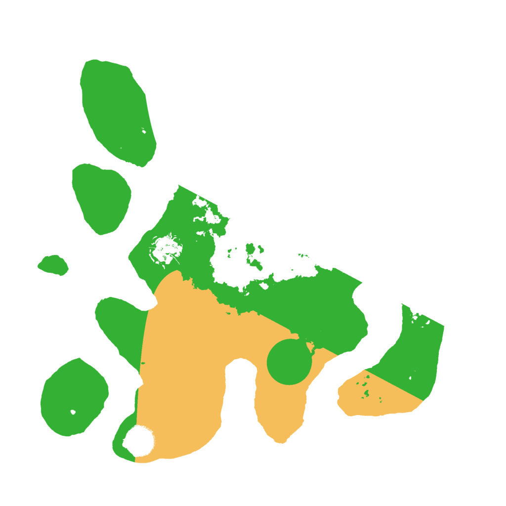 Biome Rust Map: Barren, Size: 3000, Seed: 939718