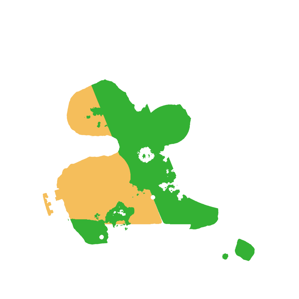 Biome Rust Map: Procedural Map, Size: 2000, Seed: 1893823726