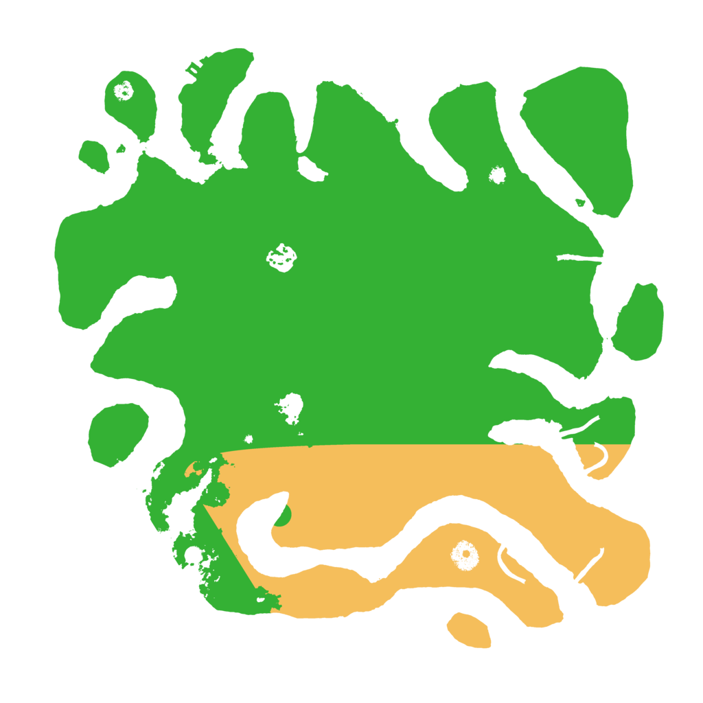 Biome Rust Map: Procedural Map, Size: 3800, Seed: 10003